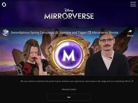 'disneymirrorverse.com' screenshot