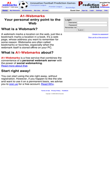 a1-webmarks.com
