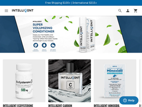 'intelligent.shop' screenshot