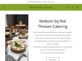mat-thiesen.nl homepage screenshot