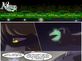 'comicaurora.com' screenshot