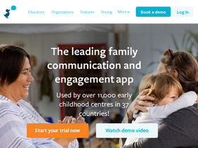 'storypark.com' screenshot