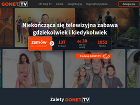 'gonet.tv' screenshot