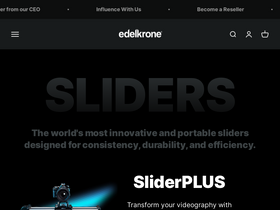 'edelkrone.com' screenshot