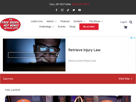 'freebeerandhotwings.com' screenshot