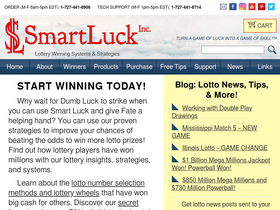 'smartluck.com' screenshot