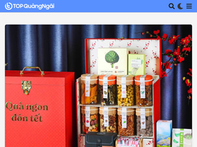 'topquangngai.vn' screenshot