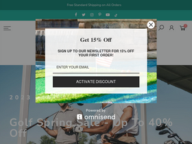 lesmartgolf.com homepage screenshot
