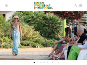 Ibizafashionfestival homepage screenshot