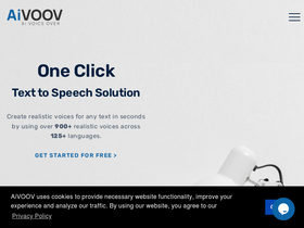 'aivoov.com' screenshot
