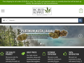'bcbudsupply.com' screenshot