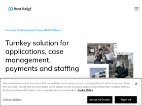 'rentrelief.com' screenshot