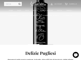 deliziepugliesi.it homepage screenshot