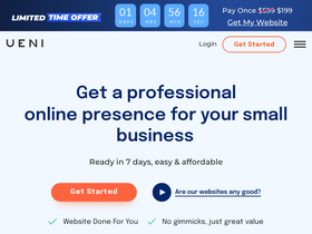 'ueni.com' screenshot