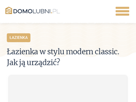 'domolubni.pl' screenshot
