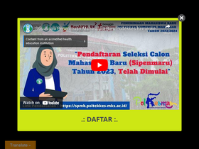 'poltekkes-mks.ac.id' screenshot