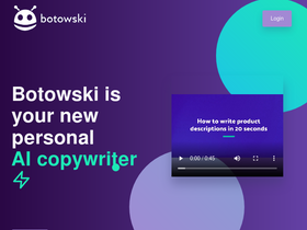 'botowski.com' screenshot