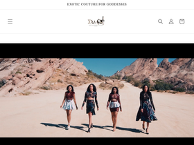 dumebifashion.com homepage screenshot