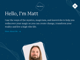 'mattbeech.com' screenshot
