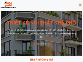 'nhaphodongnai.com' screenshot