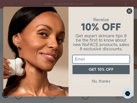 'mynuface.com' screenshot