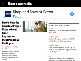 'inc-aus.com' screenshot