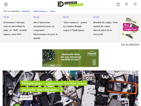 'linfodurable.fr' screenshot