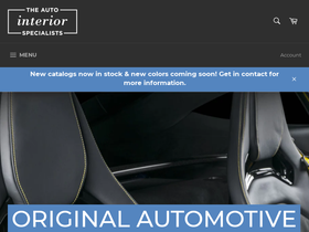autointeriorspecialists.com homepage screenshot
