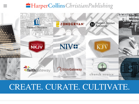 'harpercollinschristian.com' screenshot