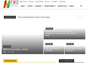 'newsghana.com.gh' screenshot