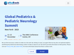 'emedevents.com' screenshot