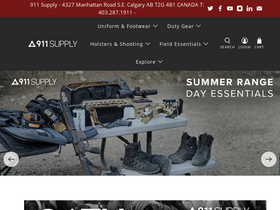 '911supply.ca' screenshot