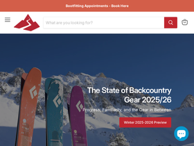 'skiuphill.ca' screenshot