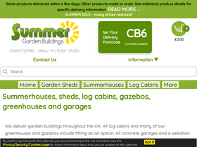 'summergardenbuildings.co.uk' screenshot