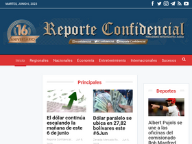 'reporteconfidencial.info' screenshot