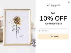 'godsfingerprints.co' screenshot