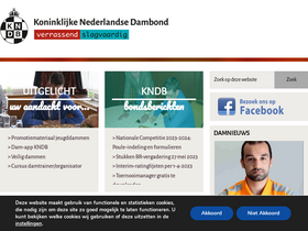 'kndb.nl' screenshot