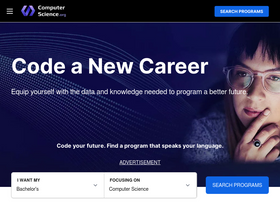 'computerscience.org' screenshot