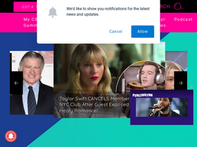 'perezhilton.com' screenshot