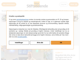 'stiften.dk' screenshot
