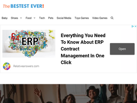 'thebestestever.com' screenshot