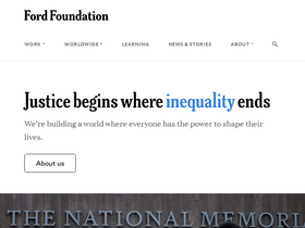 'fordfoundation.org' screenshot