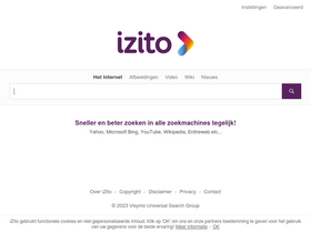 'izito.nl' screenshot