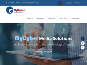 'mycyber.org' screenshot