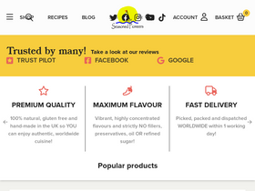 'seasonedpioneers.com' screenshot