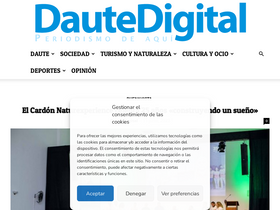 'dautedigital.es' screenshot