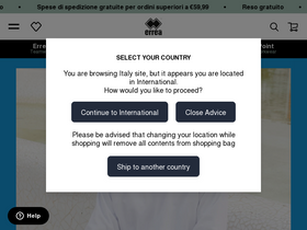 'errea.com' screenshot