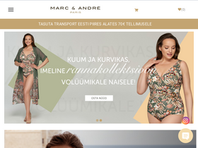 'marcandre.com' screenshot