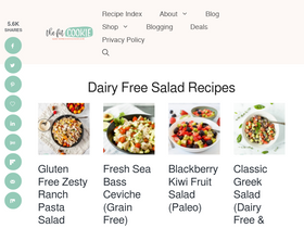 'thefitcookie.com' screenshot