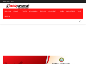 'insidepontianak.com' screenshot